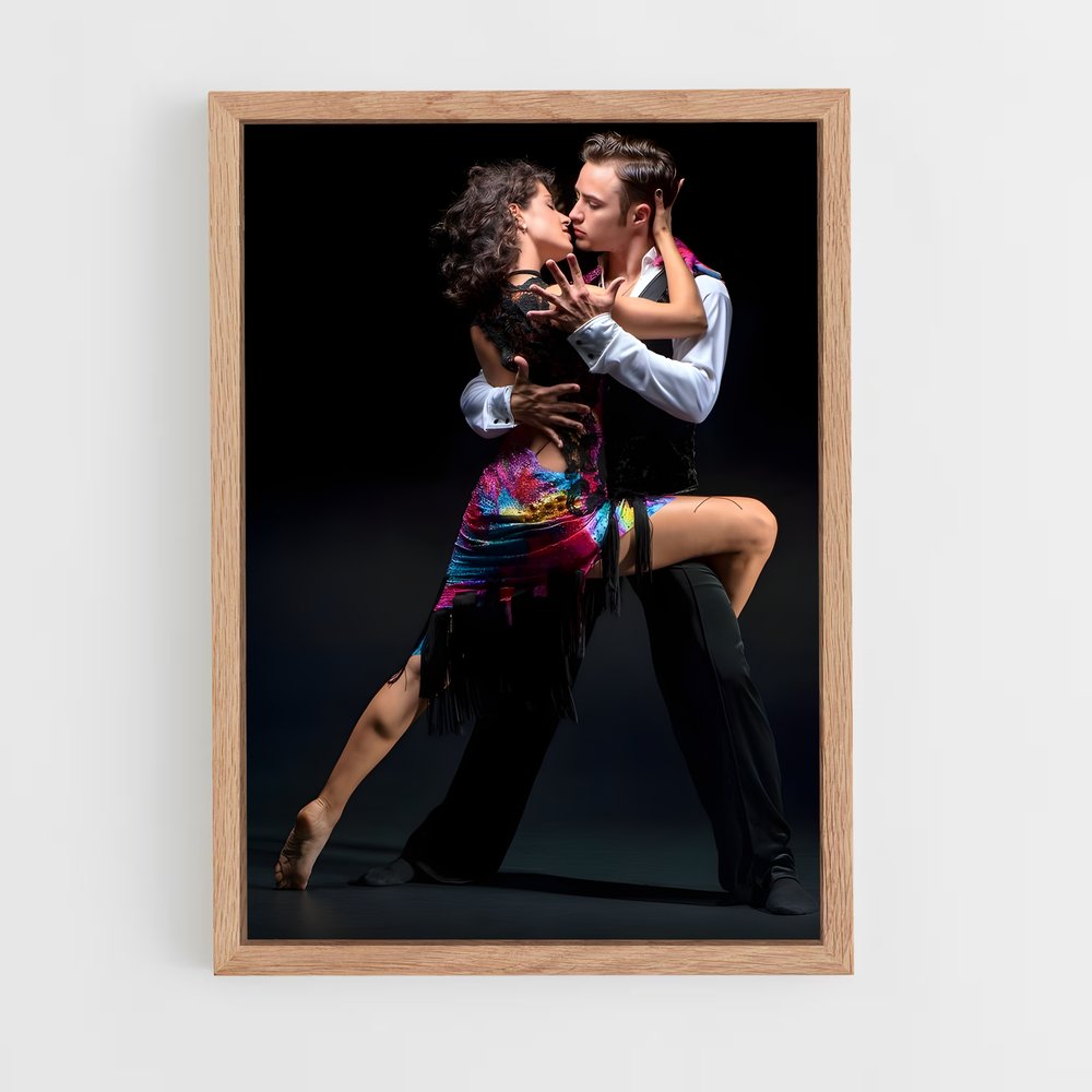 Poster Salsa Nocturne – affiche Danse (vue 4)